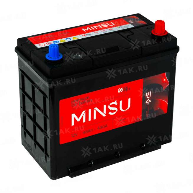 Аккумулятор MINSU (48 Ач, 12 V) Обратная, R+ B24 арт.65B24L 3