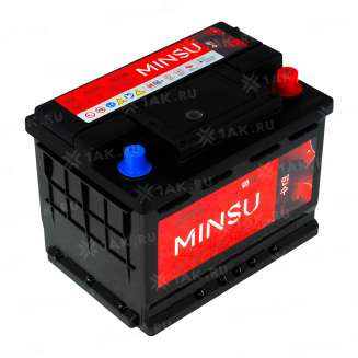 Аккумулятор MINSU (62 Ач, 12 V) Обратная, R+ L2 арт.56219 L2 3