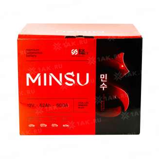 Аккумулятор MINSU (62 Ач, 12 V) Обратная, R+ L2 арт.56219 L2 4