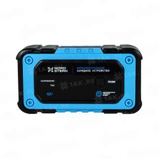 Зарядное устройство для аккумуляторных батарей NORD STERN NS-BC1207E 12V 7A  AGM GEL WET LiFePO4 Интеллектуальное