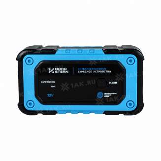 Зарядное устройство для аккумуляторных батарей NORD STERN NS-BC1207E 12V 7A  AGM GEL WET LiFePO4 Интеллектуальное 0