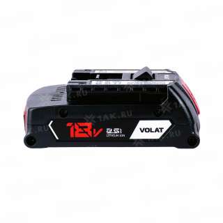 Аккумуляторы для электроинструмента BOSCH (2.5 Ач) 18 V Li-ion VT-BOS-GBA18V4-18.0V2.5AH Аккумуляторы для электроинструмента BOSCH (2.5 Ач) 18 V Li-ion VT-BOS-GBA18V4-18.0V2.5AH
