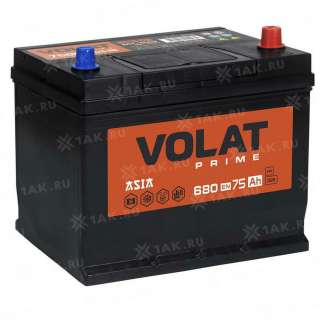 Аккумулятор VOLAT Prime Asia (75 Ач, 12 V) Обратная, R+ D26 арт.VPA750