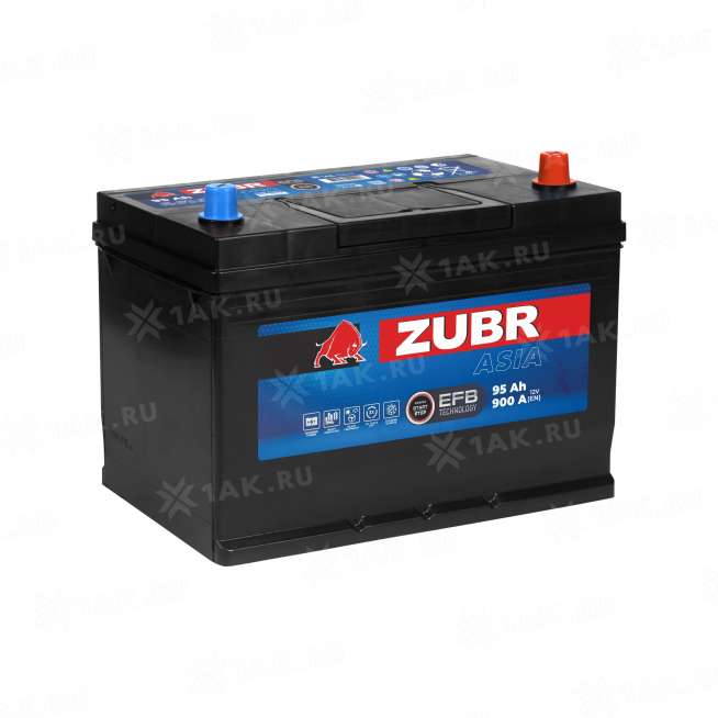Аккумулятор ZUBR (95 Ач, 12 V) Обратная, R+ D31 арт.ZAE950 2