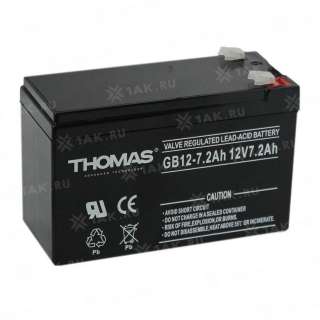 Аккумулятор THOMAS (7.2 Ач,12 V) (T1) AGM