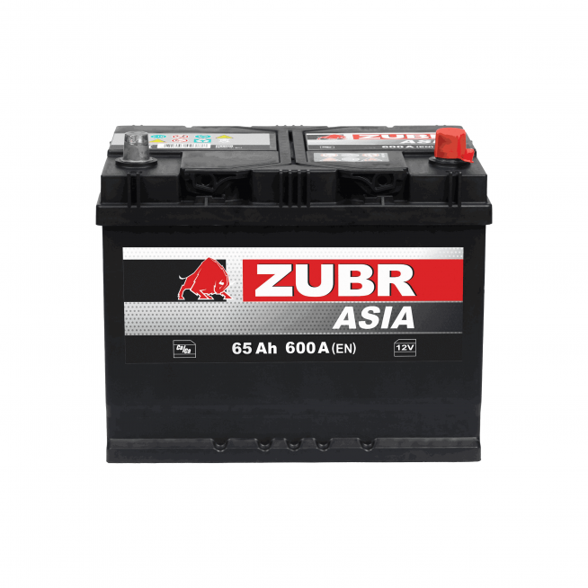 Аккумулятор ZUBR (65 Ач, 12 V) Обратная, R+ D23 арт.ZSA650 0