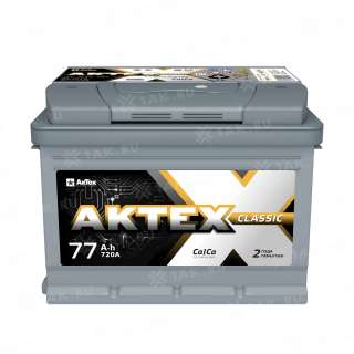 Аккумулятор AKTEX (77 Ач, 12 V) Обратная, R+ L3 арт.ATC 77-3-R