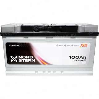 Аккумулятор NORDSTERN (100 Ач, 12 V) Обратная, R+ L5 арт.NS1000S