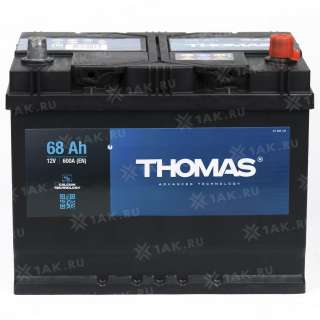 Аккумулятор THOMAS (68 Ач, 12 V) Обратная, R+ D23 арт.TA680JP