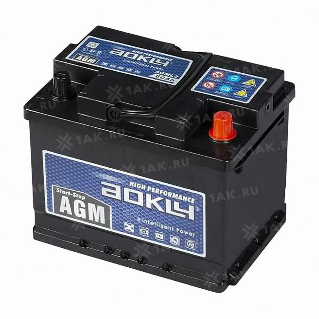 Аккумулятор AOKLY (60 Ач, 12 V) Обратная, R+ L2 арт.00-03089688 1