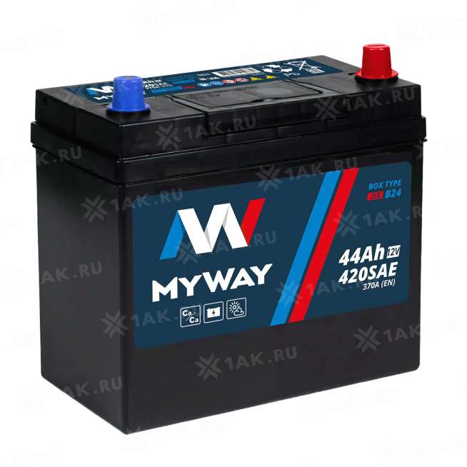 Аккумулятор MYWAY (44 Ач, 12 V) Обратная, R+ B24 арт.MW440JSU 0