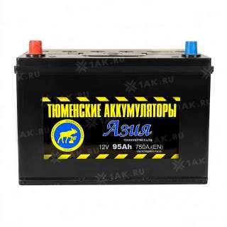 Аккумулятор ТЮМЕНЬ (95 Ач, 12 V) Прямая, L+ D31 арт.TNSa95.1
