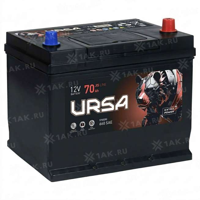 Аккумулятор URSA (70 Ач, 12 V) Обратная, R+ L3 арт.UE700E 0