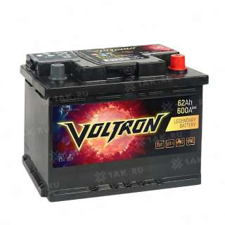 Аккумулятор VOLTRON (62 Ач, 12 V) Обратная, R+ LB2 арт.VR620S
