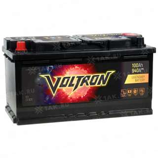 Аккумулятор VOLTRON (100 Ач, 12 V) Прямая, L+ L5 арт.VR1001S
