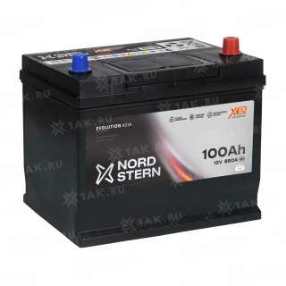 Аккумулятор NORDSTERN (100 Ач, 12 V) Обратная, R+ D31 арт.NS1000JS