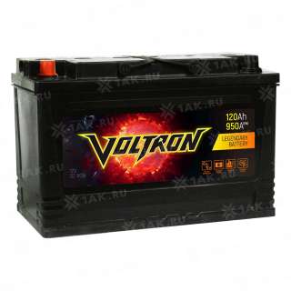 Аккумулятор VOLTRON (120 Ач, 12 V) Прямая, L+ D2 арт.VR1201S