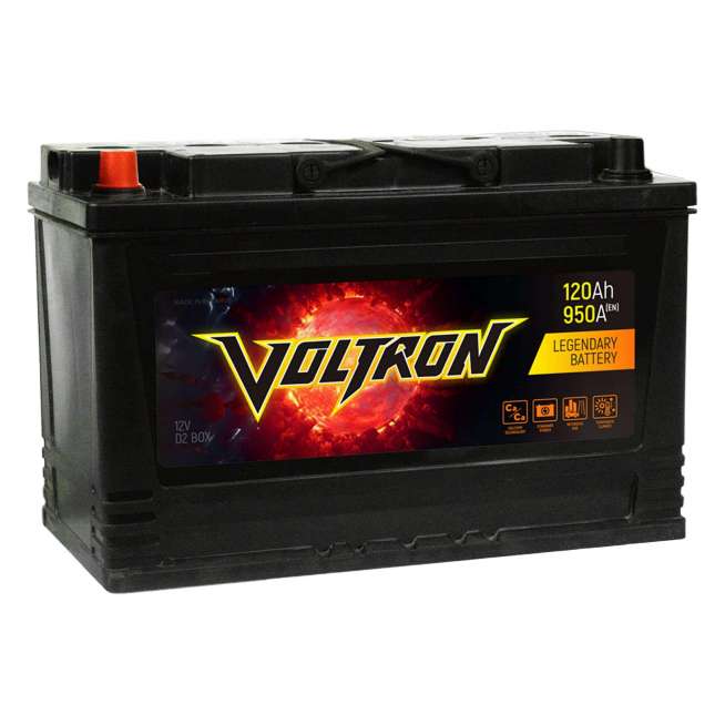 Аккумулятор VOLTRON (120 Ач, 12 V) Прямая, L+ D2 арт.VR1201S 0