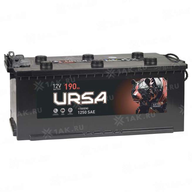 Аккумулятор URSA (190 Ач, 12 V) RT+ D5 арт.UET1904RT 0