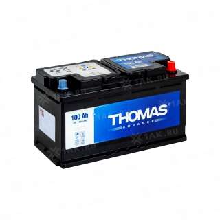 Аккумулятор THOMAS (100 Ач, 12 V) Обратная, R+ D31 арт.TA1000JP
