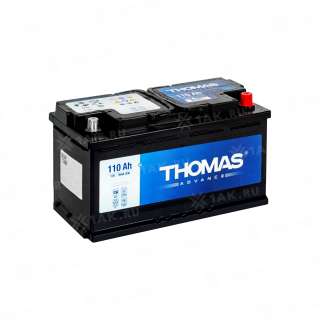 Аккумулятор THOMAS (110 Ач, 12 V) Обратная, R+ L5 арт.TA1100P