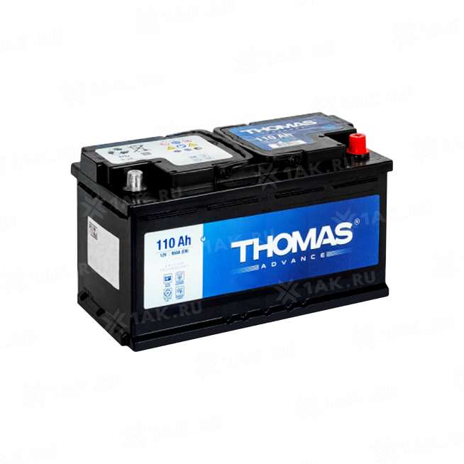 Аккумулятор THOMAS (110 Ач, 12 V) Обратная, R+ L5 арт.TA1100P 0