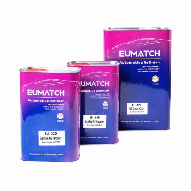 Комплект прозрачного лака HS Clear Coat/ 120 HS EUMATCH 6л 0