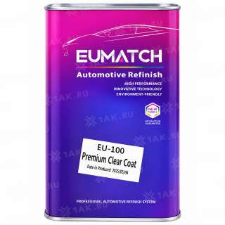 Premium Clear Coat/Премиум прозрачный лак 100 EUMATCH 1л