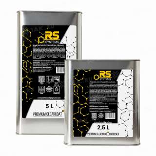 Комплект бесцветного лака HS  "Premium Pro" RS 7,5 л